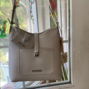 Steve Madden Light Gray Shoulder Bag